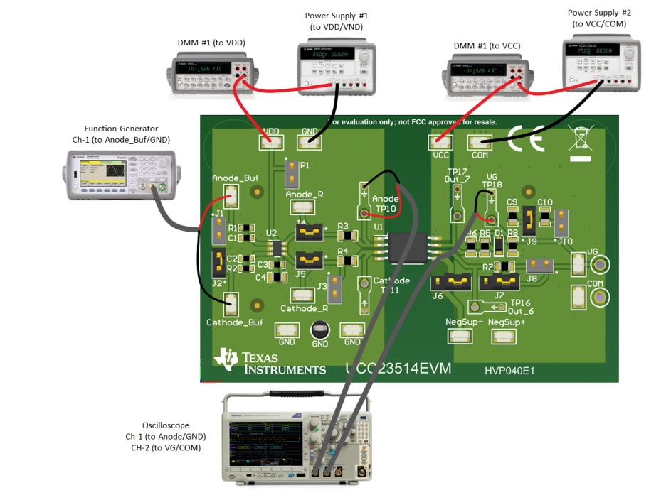 Texas Instruments UCC23514EVM Evaluation Module